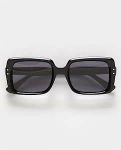 Epokhe: Epokhe - Lou Sunglasses - Black Polished