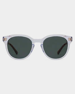 Epokhe: Epokhe - Anteka 2.0 Sunglasses - Smoked Crystal Polished/Green