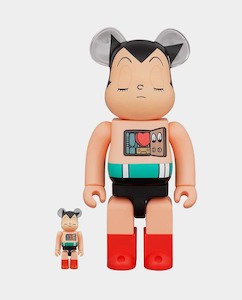Medicom Toy: BE@RBRICK - Astro Boy Sleeping - 400% & 100% Set