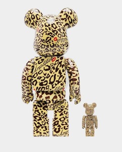 Medicom Toy: BE@RBRICK - Amplifier 400% & 100% Set - Leopard Print