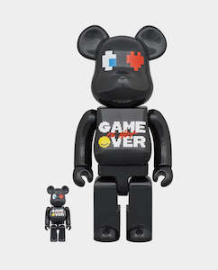 Medicom Toy: BE@RBRICK - Pac-Man x Grafflex 400% & 100% Set - Leopard Print