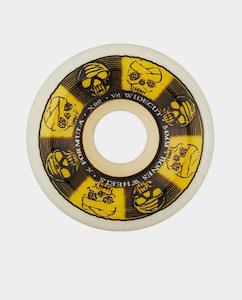 Bones - X-Formula V6 Widecut 99a 54mm Wheel - Black/Gold