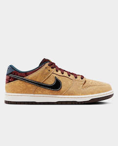 Nike Sb: Nike SB - Dunk Low “City of Cinema” Shoe - Gold Leaf