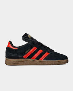Sale: Adidas - Busenitz Shoe - Black/Red/Gum