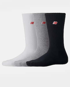 Socks: New Balance - P Logo 3pk Sock - Multi