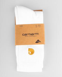 Carhartt - Chase Socks - White / Gold