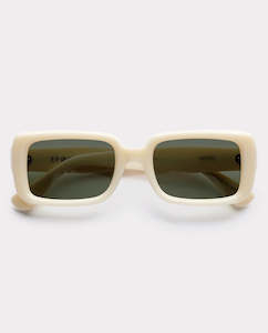 Epokhe: Epokhe - Dune Sunglasses - Ivory Polished