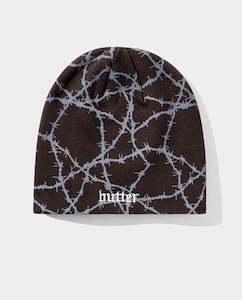 Beanies: Butter Goods - Wired Skully Beanie - Brown