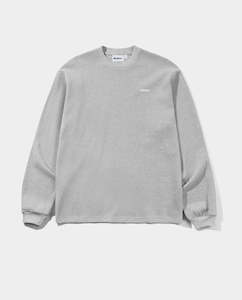 Butter Goods: Butter Goods - Basic Waffle LS Shirt - Ash