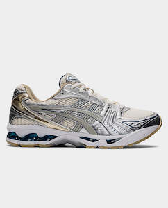 Asics: Asics - Gel-Kayano 14 Shoe - Cream/Silver