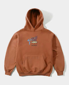 Butter Goods - Canine Pullover Hood - Rust