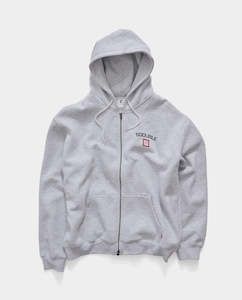 S/Double - Cities Zip-Thru Hood - Ash Heather