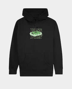 Hoodies: Passport - Soap Hoodie - Black