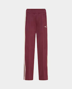 Pants Joggers: Puma T7 Women's Always On Track Pants - Ruby Shimmer