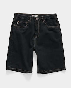 S/Double - Denim Standard Short - Black Rinse