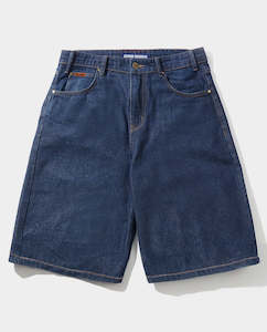 Butter Goods - Baggy Denim Shorts - Dark Indigo