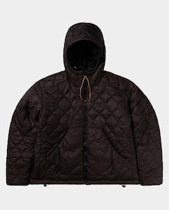 No Problemo - Reversible Alien-O Puffer Jacket - Brown