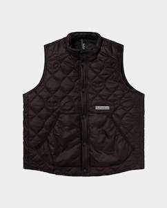 No Problemo - Reversible Alien-O Liner Vest - Brown