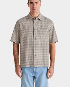 Shirts: Lee - Boxcutter Shirt - Ecru Check