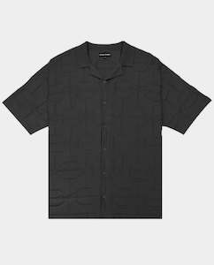 Shirts: Passport - Soap Sparkle Organic Knitted Leagues Shirt - Dark Grey