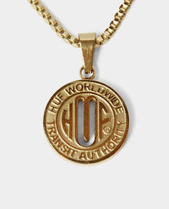 Huf: HUF - Token Pendant - Gold