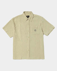 HUF - Apollo S/S Striped Shirt - Natural
