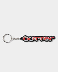 Butter Goods: Butter Goods - Witness Rubber Keychain - Black