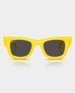 Ray-Ban x A$AP Rocky - Wayfarer Puffer Sunglasses - Yellow with Ultra Black Lens
