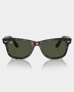 Ray-Ban - Wayfarer Classic - Tortoise with Green Lens