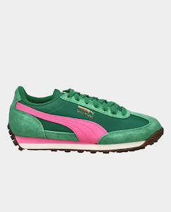 Puma: Puma - Easy Rider Vintage Shoe - Green/Poised Pink