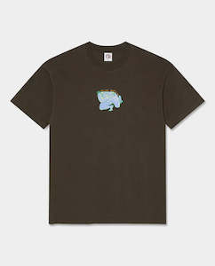 Polar: Polar - Shy Bow T-Shirt - Brown
