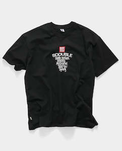 S/Double - Cities Tee - Black