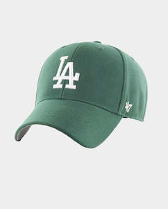 47 Brand - LA Dodgers ’47 MVP DT Snapback Hat - Dark Green