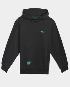 Hoodies: Adidas - Shmoofoil Heavyweight Hoodie - Black