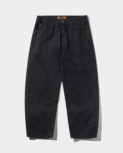 Pants Joggers: Butter Goods - Blotch Denim Jeans - Streaky Black