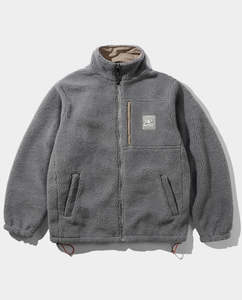 Jackets: Butter Goods - Terrain Highpile Jacket - Grey