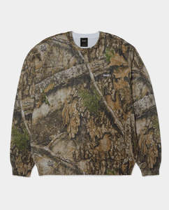 Jerseys: HUF X Realtree - Crewneck Sweater - Realtree