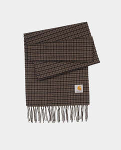 Carhartt WIP - Lowis Scarf - Lowis Houndstooth/Viola Heather