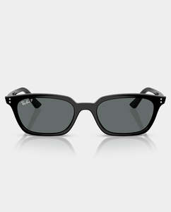 Ray-Ban - Zaya Sunglasses - Black with Dark Grey Polarised Lens