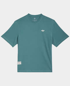 Adidas Originals: Adidas - Shmoofoil Heavyweight T-Shirt - Preloved Teal