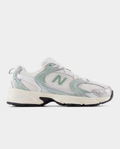 New Balance - 530SEB Shoe - Silver Metallic/Mosaic Green