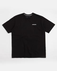 Patagonia: Patagonia - M's P-6 Logo Responsibili Tee - Black