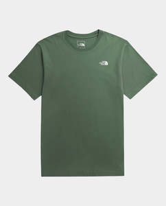 The North Face: The North Face - Relax Brand Globe T-Shirt - Duck Green
