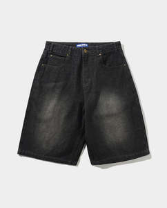 Butter Goods - Scorpion Stitch Denim Shorts - Slub Black