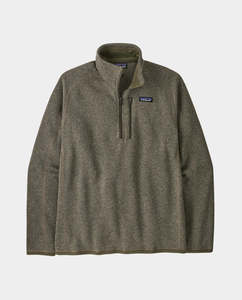 Sale: Patagonia - M's Better Sweater 1/4 Zip - River Rock Green
