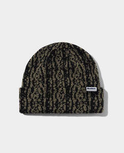 Beanies: Butter Goods - Lowland Camo Beanie - Grey