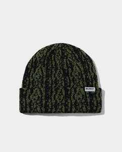 Butter Goods - Lowland Camo Beanie - Green