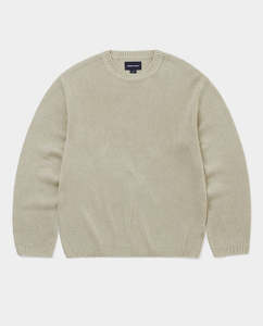 Thisisneverthat - Loose Gauge Knit Crewneck - Dusty Ivory