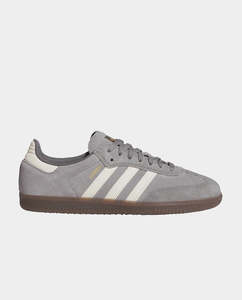 Adidas Originals: Adidas - Samba ADV Shoe - Grey Four/Cream White/Grey Three