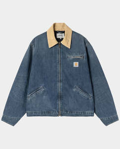 Carhartt WIP - OG Detroit Jacket - Blue/Dusty Hamilton Brown